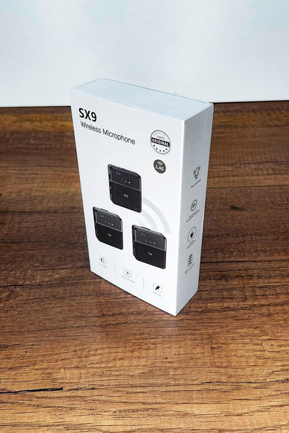 Micrófono Dual Solapa SX9 2 en 1